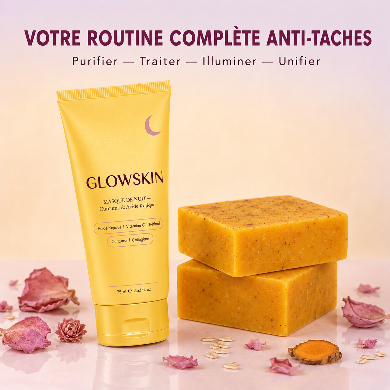 GLOWSKIN Ritual — La Gamme complète Anti-Taches & Hyperpigmentation