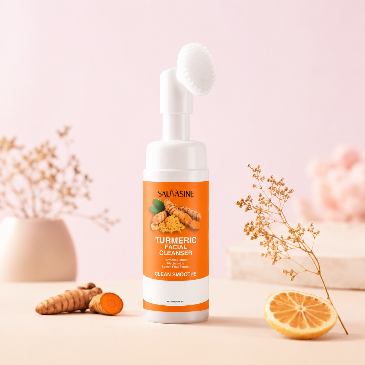 GLOWSKIN Curcuma Glow - Mousse Nettoyante Illuminatrice