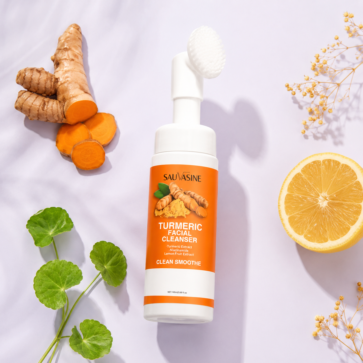 GLOWSKIN Curcuma Glow - Mousse Nettoyante Illuminatrice